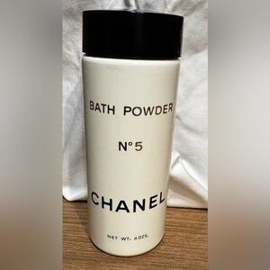 Vintage Chanel no 5 bath powder